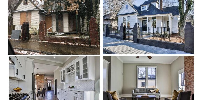 Historic home rehabilitation in Atlanta, Georgia