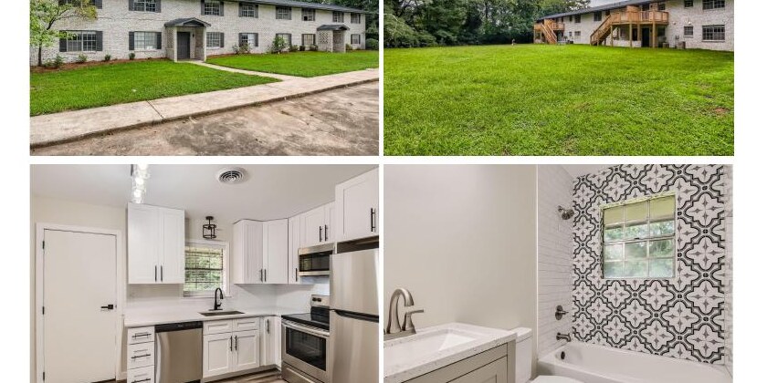 Eight-unit multifamily rehabilitation in McDonough, Georgia