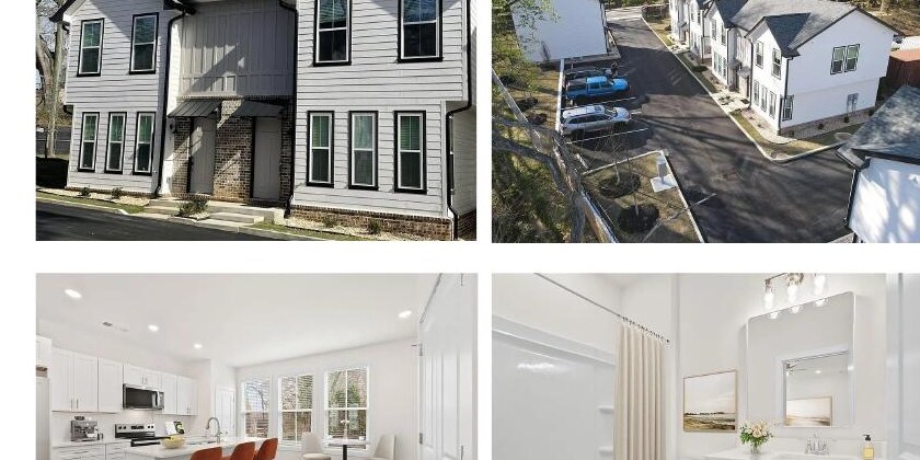 Seven-unit townhome community in Atlanta, Georgia
